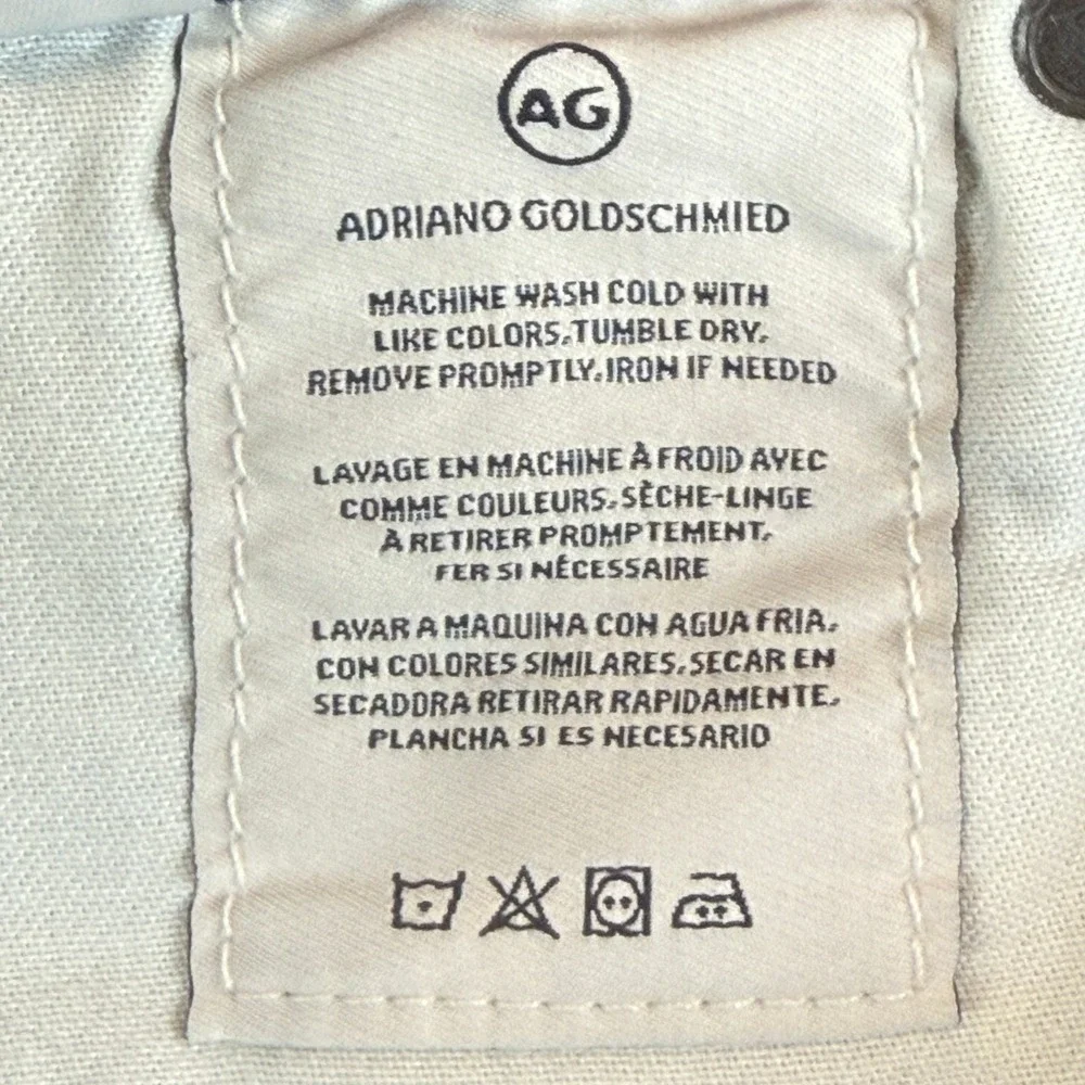 AG Adriano Goldschmied Legging Ankle Jeans Womens 32 Blue Contour 360 Skinny